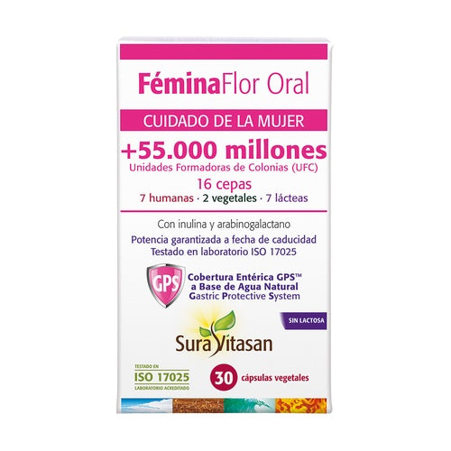 FéminaFlor Oral – 30 Cápsulas – Sura Vitasan
