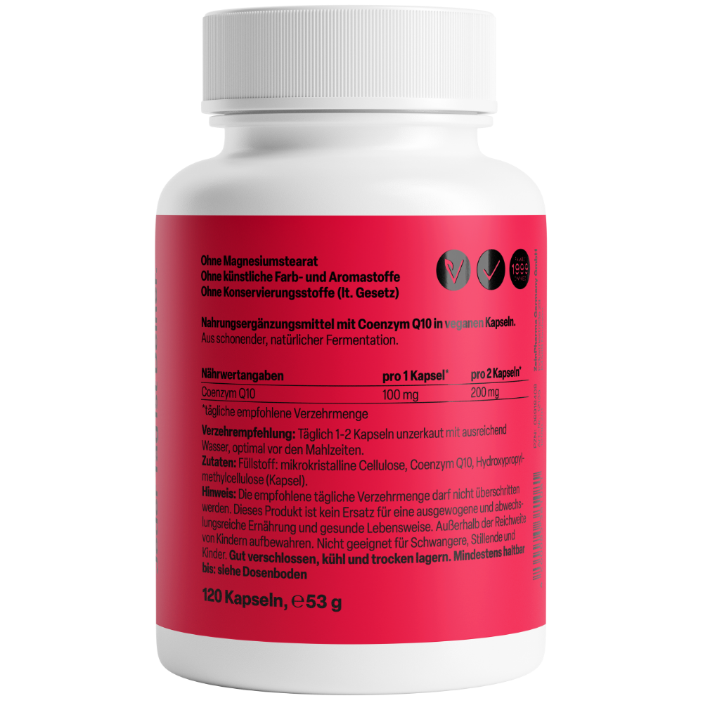 Zein Pharma Coenzima Q10 100 mg - 120 Cápsulas
