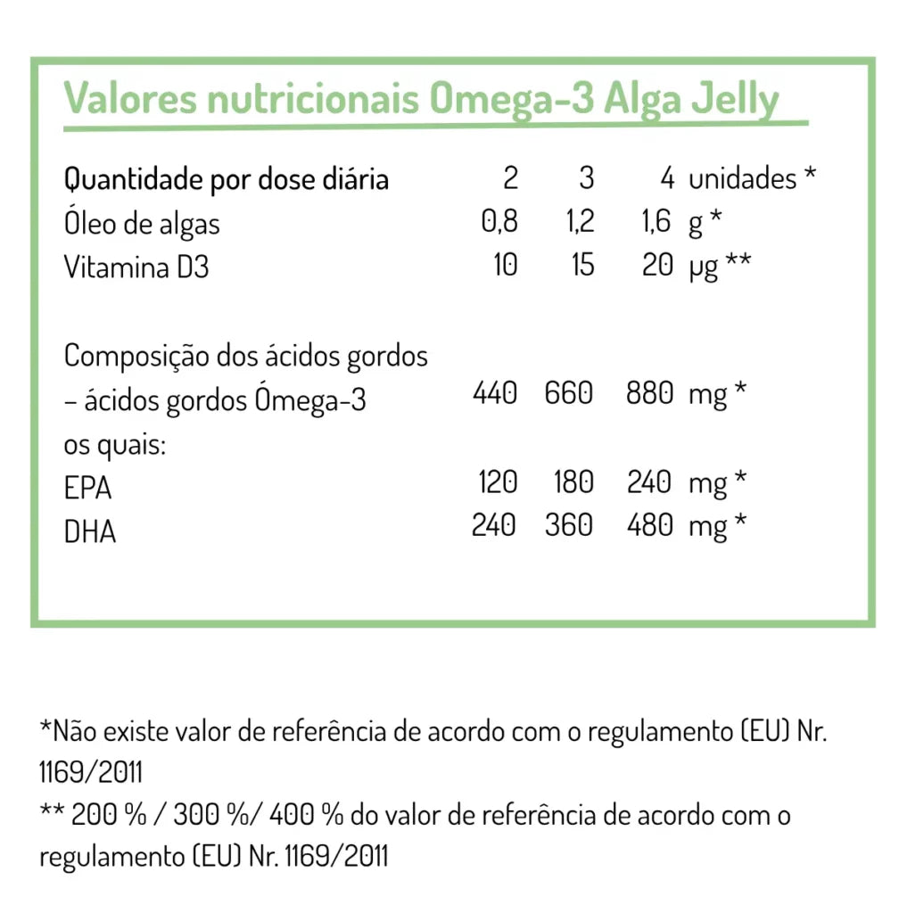 Norsan Ómega‑3 Alga Jelly – 45 Gomas