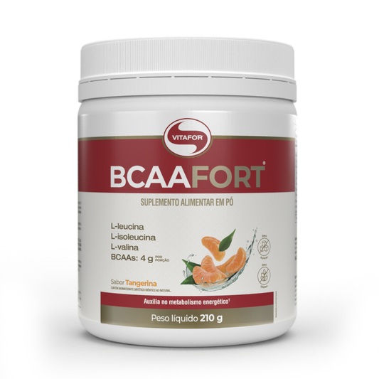 vitafor-bcaa-fort-210g-tangerina-7898665433362