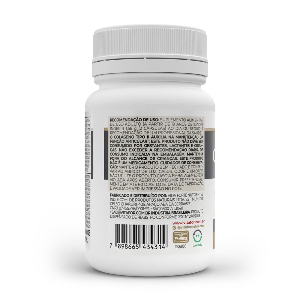 Vitafor Colagentek® Tipo II 30 Cápsulas