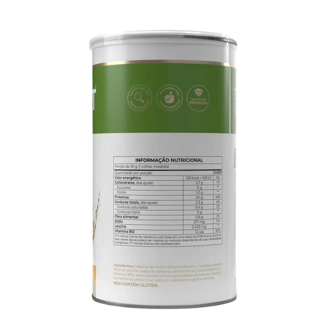 Vitafor ISOFORT Plant - Banana e Canela - 450g