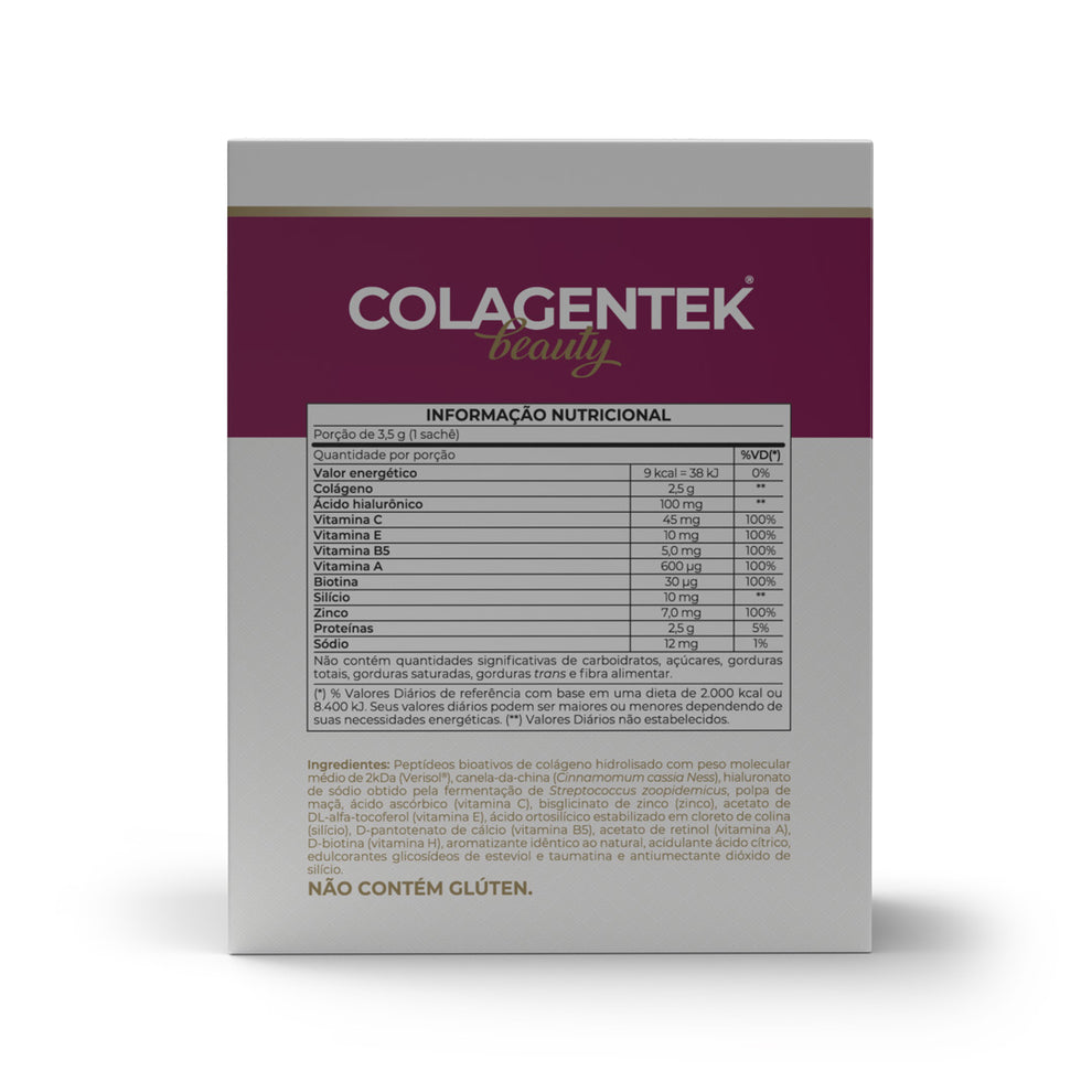 Vitafor Colagentek® Beauty Maçã Canela 30 Saquetas