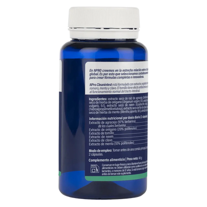 NPRO Cleanintest - 60 Cápsulas