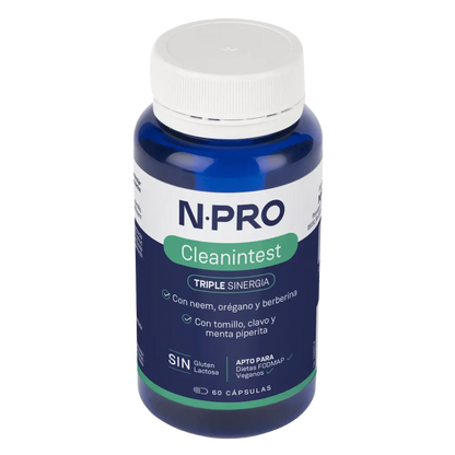 NPRO Cleanintest - 60 Cápsulas