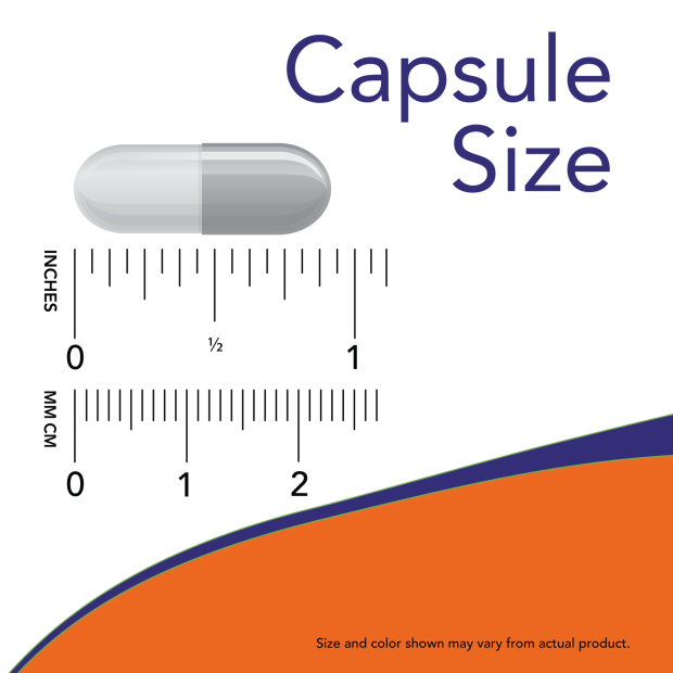 NOW Inositol 500 mg - 100 cápsulas vegetais
