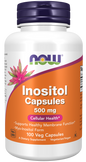 now-inositol-500-mg-100-capsulas-vegetais-733739004758
