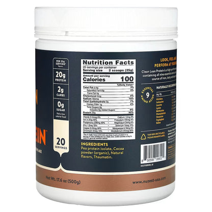 Nuzest Clean Lean Protein 500g Chocolate
