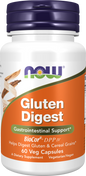 NOW Gluten Digest Enzimas - 60 Cápsulas Vegetais