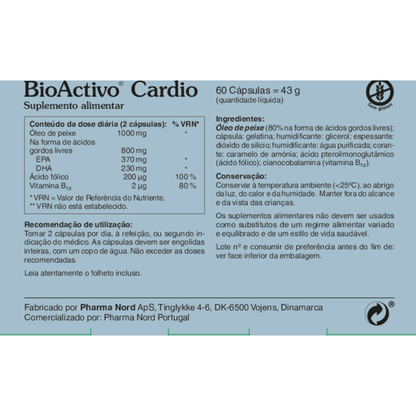 BioActivo Cardio - 60 Cápsulas