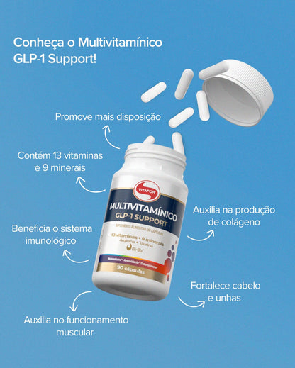 Vitafor Multivitamínico GLP-1 Support - 90 Cápsulas