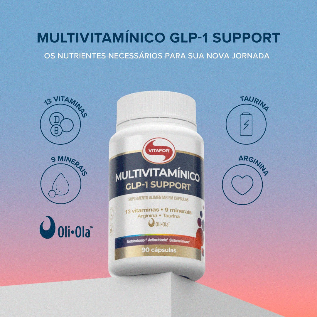 Vitafor Multivitamínico GLP-1 Support - 90 Cápsulas