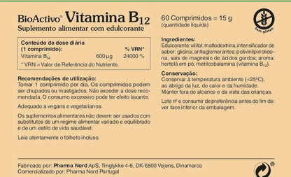 BioActivo Vitamina B12 Vegan