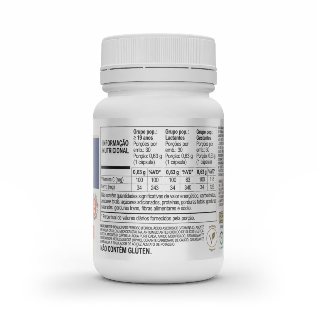 Vitafor Ferro Plus - 30 Comprimidos