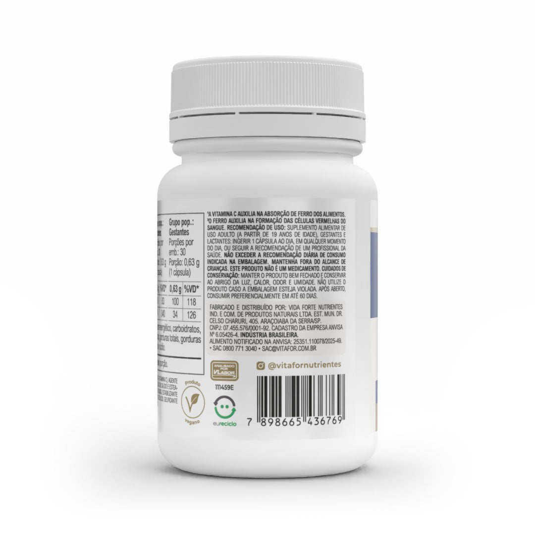 Vitafor Ferro Plus - 30 Comprimidos