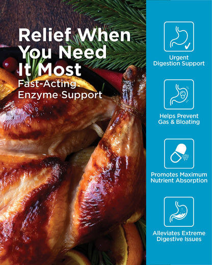 Flora Ultimate Digestive Enzymes Urgent Care - 60 Cápsulas