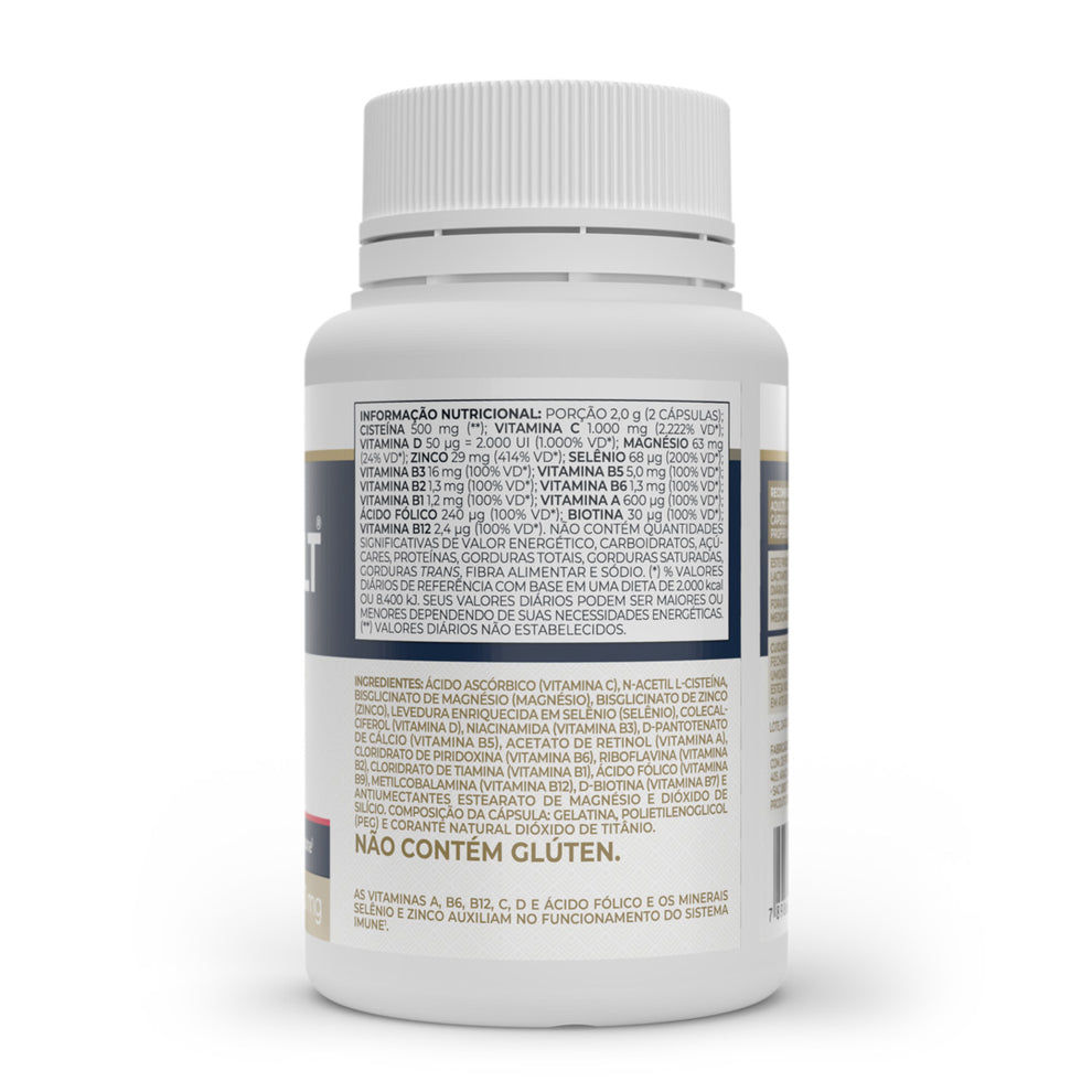 Vitafor Imunomult Multivitamínico 60 Cápsulas