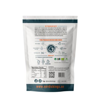 NORDIC KINGS Caldo de Ossos de Vaca BIO 500 g (17,63 oz)