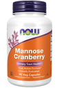 NOW Foods, Cranberry com D-Mannose, 90 Cápsulas Vegetais