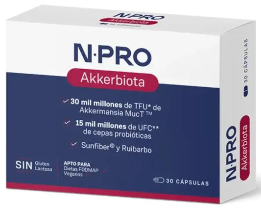 npro-akkerbiota-30-capsulas-8495391000159