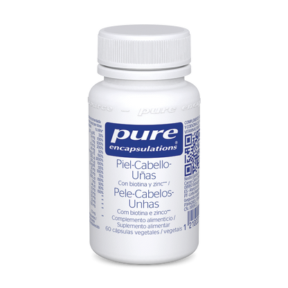 Pure Encapsulations Pele, Cabelo & Unhas - 60 Cápsulas