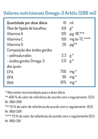 Norsan Ômega‑3 Arktis – 200 ml
