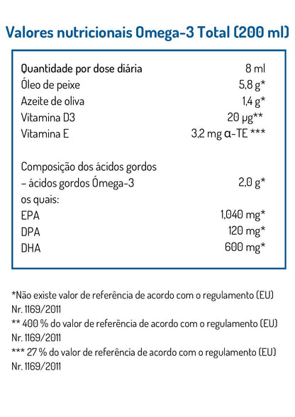 Norsan Ómega‑3 Total Natural – 200 ml