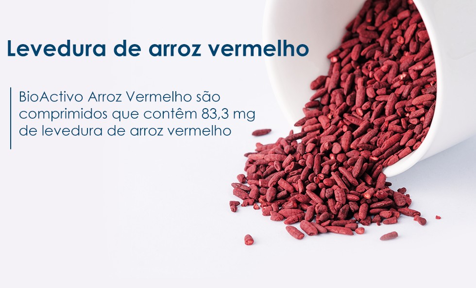 BioActivo Arroz Vermelho 2,5 mg - 90 Comprimidos