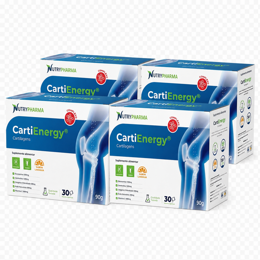Pack económico de 4 unidades - CartiEnergy Cartilagens - 30 Saquetas x 3 g