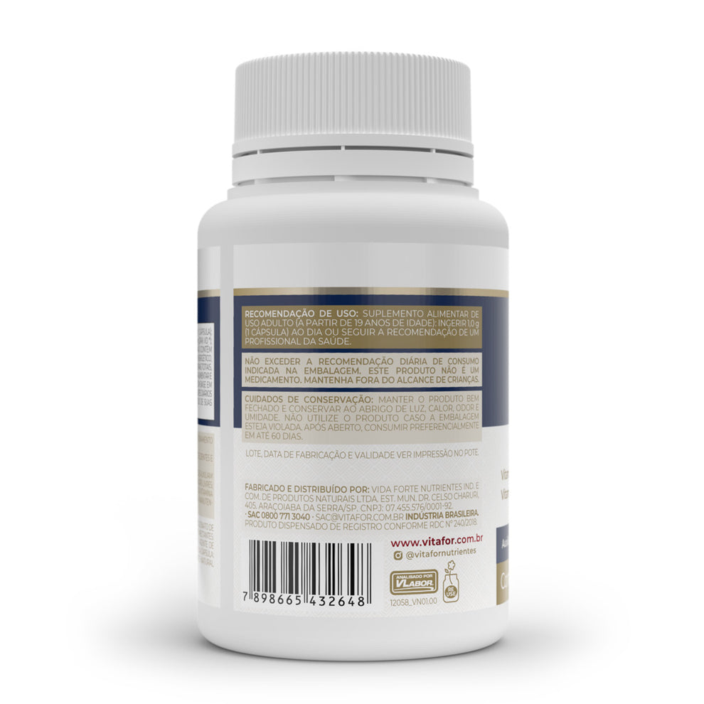 Vitafor Vita D3 + C + Zinco - 60 cápsulas