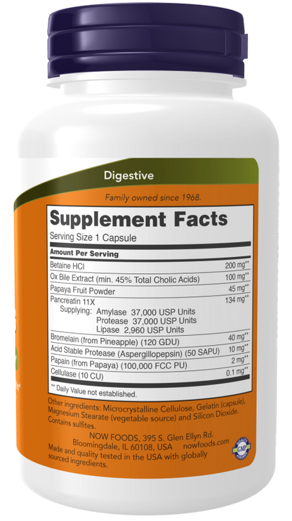 Now Super Enzymes – 180 Comprimidos