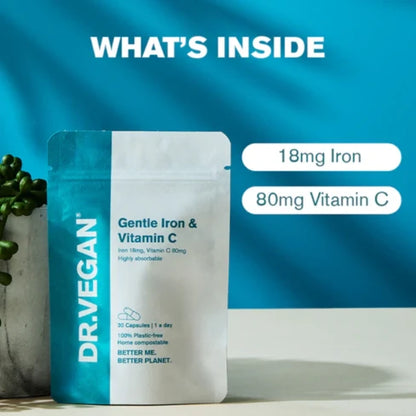 DR VEGAN Gentle Iron & Vitamin C x 30