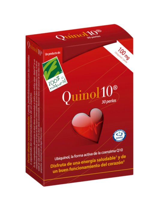 Cien por Cien Quinol10 100mg - 30 Cápsulas