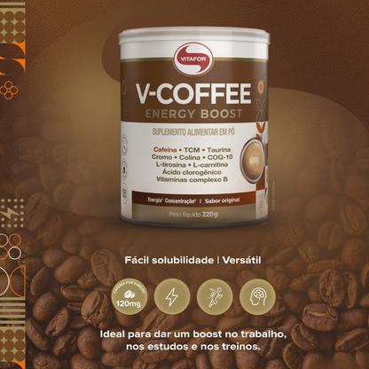 Vitafor V-Coffee Energy Boost - 220 g